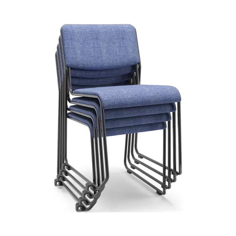 Cadeira Fixa Empilhável Iven Plaxmetal