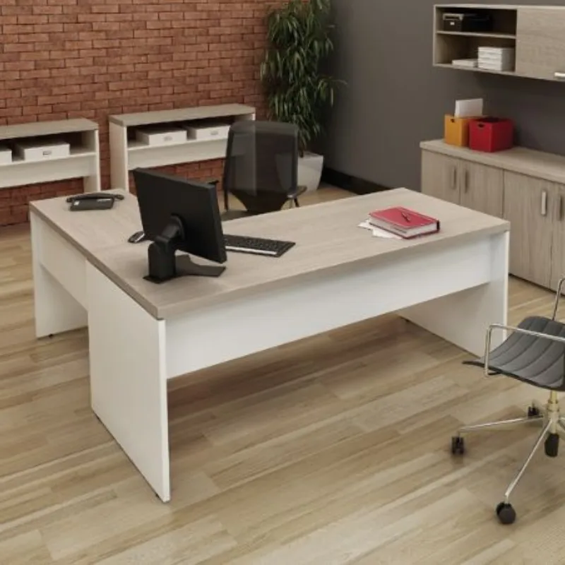 Mesa Reta Diretor 2,00x80 Prima Impact 40mm